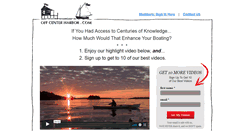 Desktop Screenshot of offcenterharbor.com